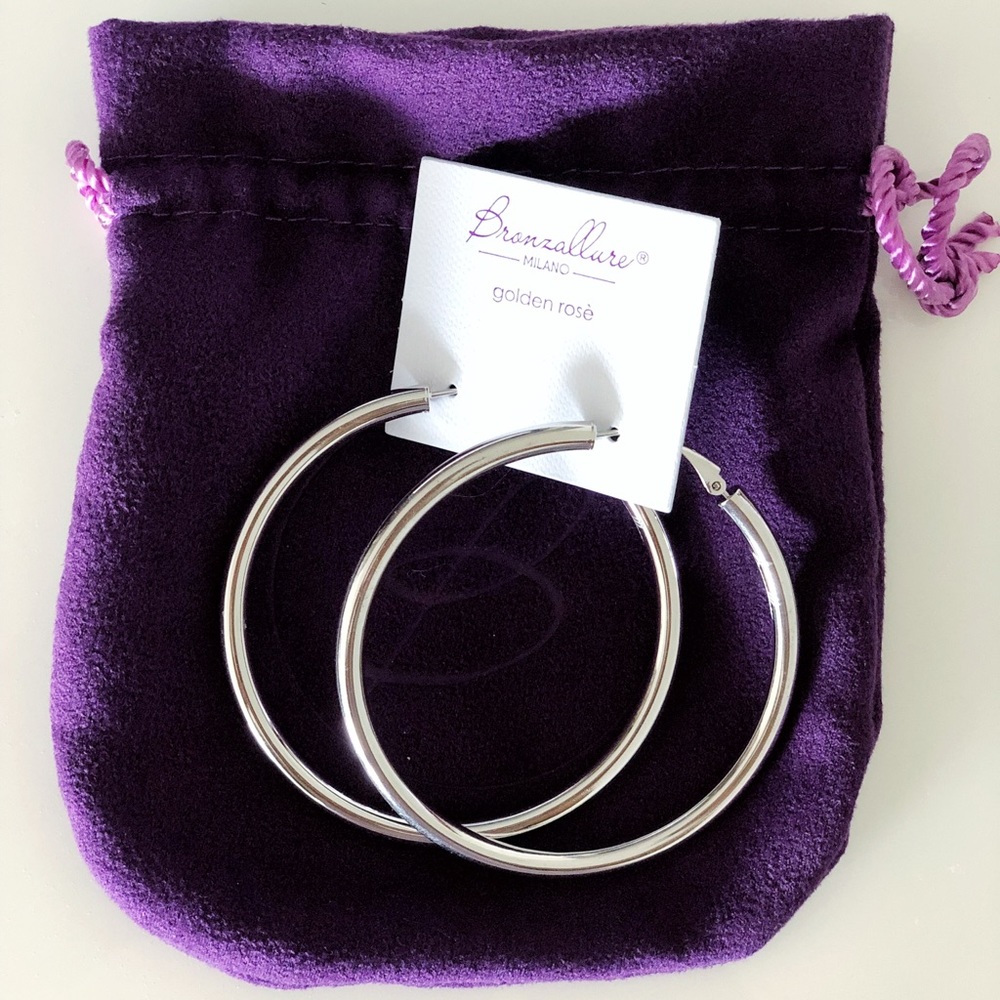 Bronzallure hoop earrings
